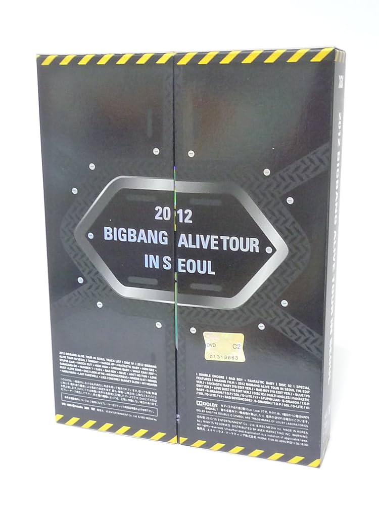 2012BIGBANG ALIVE TOUR IN SEOUL (DVD3枚組) Amazon.co.jp: 2012 BIGBANG ALIVE TOUR IN SEOUL (DVD3枚組